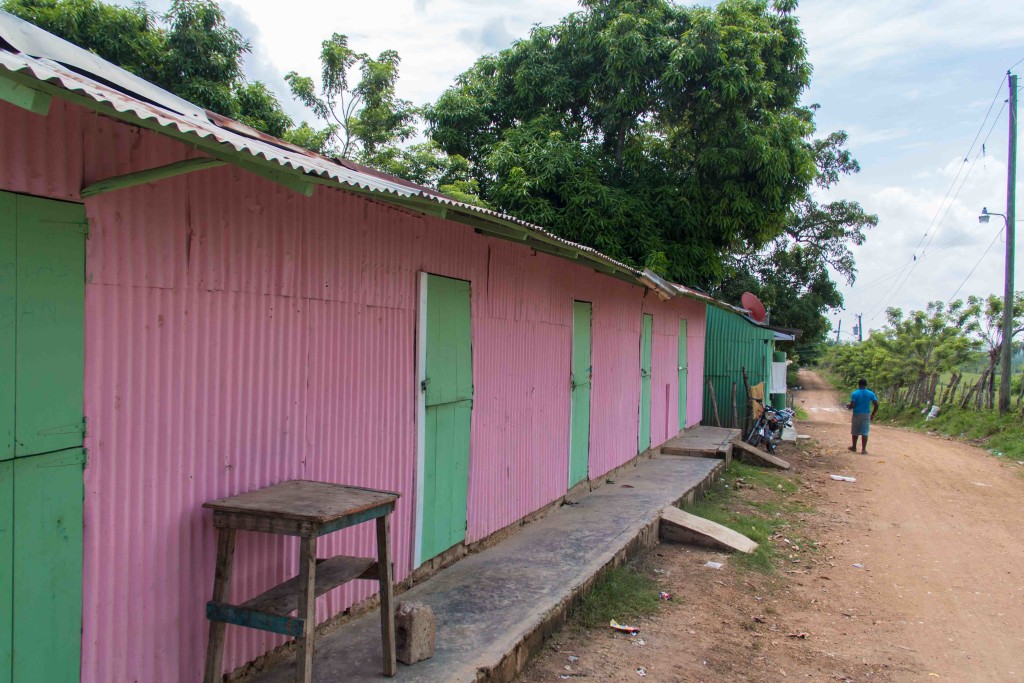 Dominicaanse Republiek-locals-woning-gezinnen