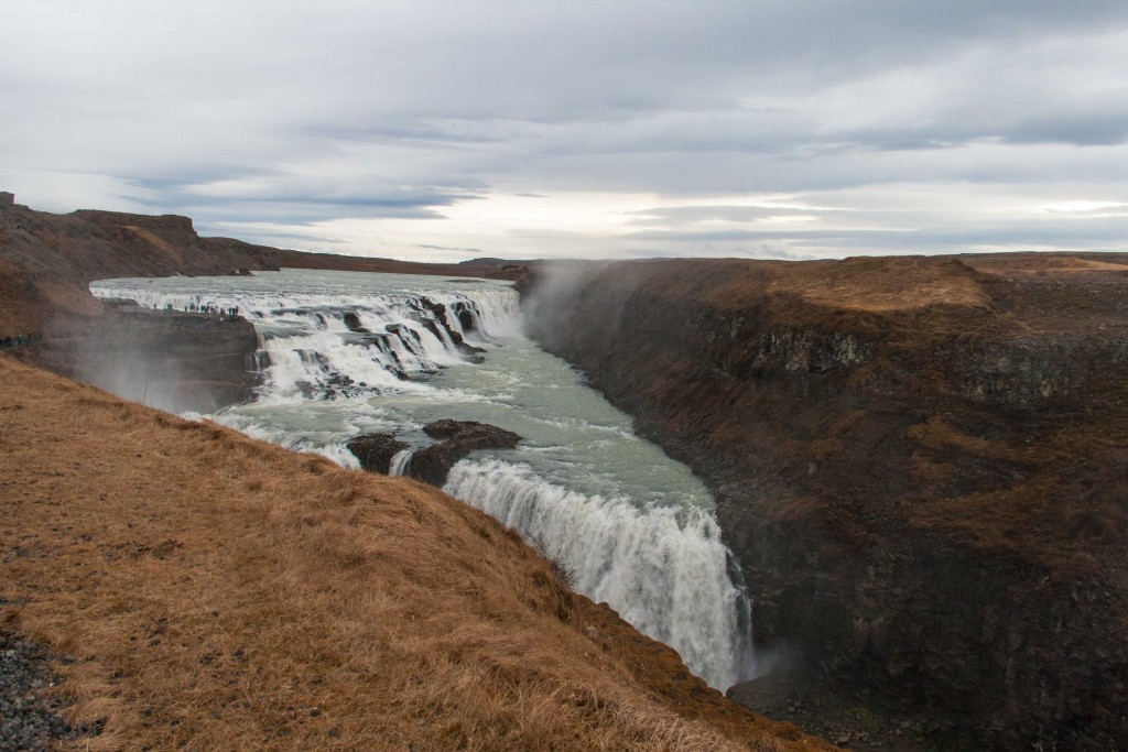 IJsland-Gullfoss-watervallen-natuur